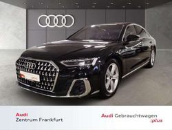 Mythosschwarz metallic Gebraucht 2024 Audi A8 Ambiente Limousine | 68.980 € (Fairer Preis)
