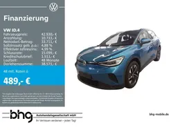 Blau Gebraucht 2024 VW ID.4 Pro SUV | 42.930 € (Fairer Preis)