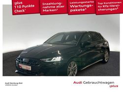 Schwarz Gebraucht 2025 Audi A3 Sportback S-Line Kleinwagen | 34.770 € (Guter Preis)