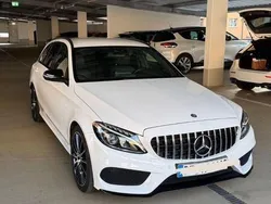 Weiß Gebraucht 2016 Mercedes C250 AMG line Kombi | 17.500 € (Superpreis)