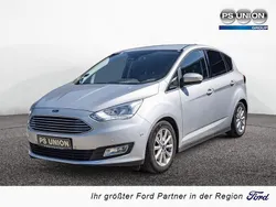 Silber Gebraucht 2018 Ford C-MAX Titanium Van / Kleinbus | 14.990 € (Fairer Preis)