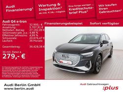 Mythosschwarz metallic Gebraucht 2022 Audi Q4 e-tron Ambiente SUV | 32.900 € (Guter Preis)