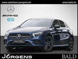 Denimblau metallic Gebraucht 2021 Mercedes A250 AMG Limousine | 27.450 € (Fairer Preis)