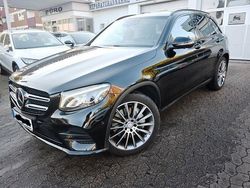 Schwarz/baltic black Gebraucht 2018 Mercedes GLC250 AMG line SUV | 25.399 € (Fairer Preis)
