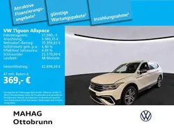 Weiß Gebraucht 2022 VW Tiguan Allspace Elegance SUV | 37.980 € (Fairer Preis)