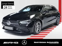 Metalliclack kosmosschwarz Gebraucht 2024 Mercedes CLA180 Shooting Brake AMG Kombi | 32.490 € (Etwas zu teuer)