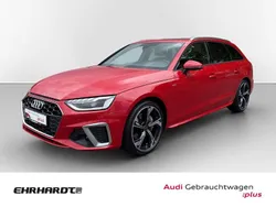 Progressivrot metallic Gebraucht 2024 Audi A4 S-Line Kombi | 50.990 €