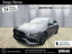 lack mountaingrau Gebraucht 2021 Mercedes CLA250e Shooting Brake AMG Kombi | 23.450 € (Guter Preis)
