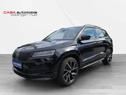 Schwarz Gebraucht 2021 Skoda Karoq SportLine SUV | 30.790 € (Fairer Preis)
