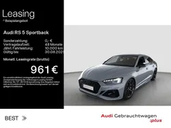 Grau Gebraucht 2024 Audi RS5 Sportback Performance Limousine | 93.948 € (Teuer)