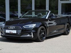 Mythosschwarz metallic Gebraucht 2017 Audi A5 Cabriolet S-Line Cabrio | 26.900 € (Etwas zu teuer)