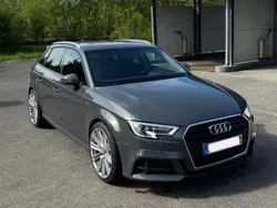 Grau Gebraucht 2018 Audi A3 Sportback Sport Limousine | 16.599 € (Guter Preis)