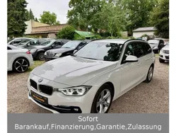 Perlmutt weiß (metallic) Gebraucht 2019 BMW 318 Sport Line Kombi | 14.999 €