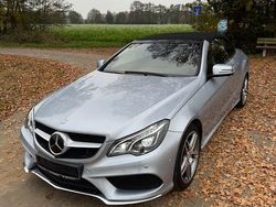 Silber Gebraucht 2013 Mercedes E250 AMG line Cabrio | 22.300 € (Fairer Preis)