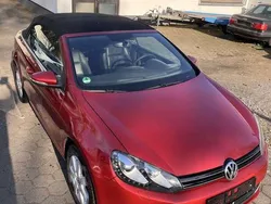 Sunset red metallic Gebraucht 2011 VW Golf Cabriolet Cabrio | 8.550 € (Fairer Preis)