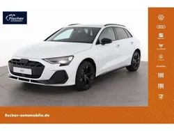 Gletscherweiß metallic Gebraucht 2025 Audi A3 Sportback S-Line Limousine | 39.980 € (Guter Preis)
