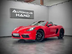 Rot Gebraucht 2016 Porsche 718 Boxster Cabrio | 50.990 € (Etwas zu teuer)