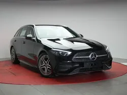 Obsidian black Gebraucht 2024 Mercedes C220 AMG line Kombi | 40.490 € (Guter Preis)