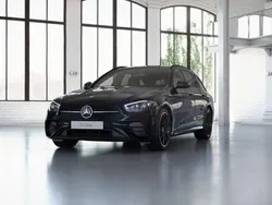 Unilack schwarz Gebraucht 2023 Mercedes E220 AMG Kombi | 44.990 € (Fairer Preis)