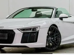 Weiß Gebraucht 2018 Audi R8 Spyder Sport Cabrio | 126.900 €