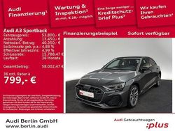 Daytonagrau perleffekt Gebraucht 2026 Audi A3 Sportback e-tron Ambiente Limousine | 53.800 €