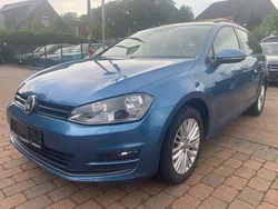 Pacific blue metallic Gebraucht 2014 VW Golf VII Cup Kombi | 6.799 € (Guter Preis)