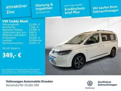 B4 candyweiß Gebraucht 2021 VW Caddy Life Van / Kleinbus | 31.490 € (Fairer Preis)