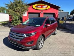 Weinrot (metallic) Gebraucht 2018 Ford Edge Titanium SUV | 18.000 € (Superpreis)