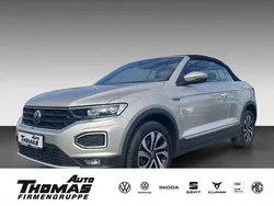 Ivory silver metallic (metallic) Gebraucht 2021 VW T-Roc Cabriolet Active Cabrio | 26.400 € (Fairer Preis)