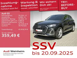 Mythosschwarz metallic Gebraucht 2022 Audi Q5 Design SUV | 39.392 € (Fairer Preis)