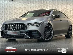 Grau Gebraucht 2021 Mercedes CLA45 AMG Shooting Brake AMG Kombi | 46.999 € (Fairer Preis)
