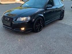 Schwarz Gebraucht 2007 Audi A3 S-Line Limousine | 7.450 € (Etwas zu teuer)