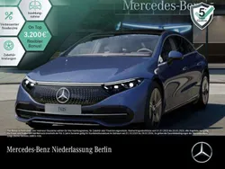 Blau Gebraucht 2023 Mercedes EQS450+ Electric Art Limousine | 58.890 € (Fairer Preis)