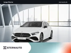 Weiß Gebraucht 2024 Mercedes A180 AMG line Limousine | 32.980 € (Fairer Preis)