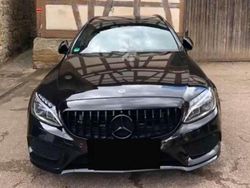Schwarz Gebraucht 2018 Mercedes C250 AMG line Kombi | 19.999 € (Fairer Preis)