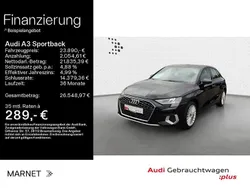 Schwarz Gebraucht 2022 Audi A3 Sportback e-tron Advanced Limousine | 23.890 € (Guter Preis)