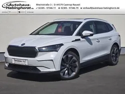 Weiss Gebraucht 2021 Skoda Enyaq iV SUV | 32.990 € (Fairer Preis)