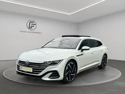 Oryxweiß perlmutteffekt Gebraucht 2020 VW Arteon R-line Kombi | 29.850 € (Fairer Preis)