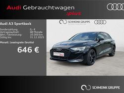 Mythosschwarz metallic Gebraucht 2025 Audi A3 Sportback e-tron Ambiente Limousine | 46.990 €