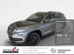 Grau grau / platingrau metallic Gebraucht 2019 Skoda Kodiaq Soleil SUV | 21.990 € (Fairer Preis)