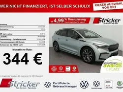 Silber Gebraucht 2021 Skoda Enyaq iV SportLine SUV | 28.949 € (Fairer Preis)