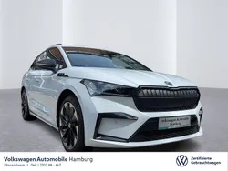 Moonweiß perleffekt Gebraucht 2023 Skoda Enyaq iV SportLine SUV | 41.950 € (Fairer Preis)