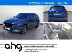 Eternal blue metallic Gebraucht 2018 Mazda CX-5 Sports-Line SUV | 23.460 € (Fairer Preis)