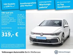 Pure white Gebraucht 2021 VW Golf VIII GTI Limousine | 26.489 € (Guter Preis)
