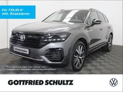 Siliziumgrau metallic Gebraucht 2019 VW Touareg R-line SUV | 52.450 € (Superpreis)