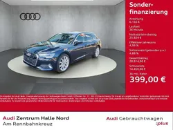 Firmamentblau metallic Gebraucht 2021 Audi A6 Sport Kombi | 31.980 € (Superpreis)