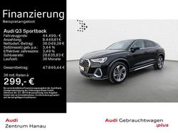 Schwarz Gebraucht 2025 Audi Q3 Sportback S-Line SUV | 44.499 € (Fairer Preis)