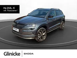 Quarzgrau metallic Gebraucht 2022 Skoda Karoq SportLine SUV | 29.480 € (Fairer Preis)