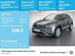 Indiumgrau metallic Gebraucht 2024 VW T-Roc Style SUV | 28.492 € (Guter Preis)