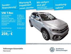 Pyritsilber metallic Gebraucht 2024 VW T-Roc R-line SUV | 32.990 € (Teuer)